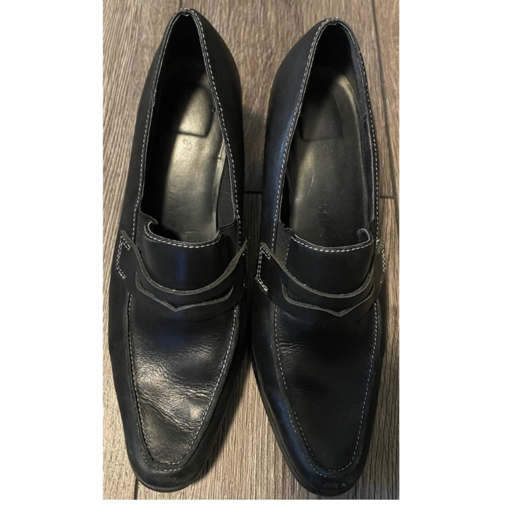 Cloudwalkers Urban Pumps Shoes Womens 8.5 Wide Black Leather Formal Office Wear